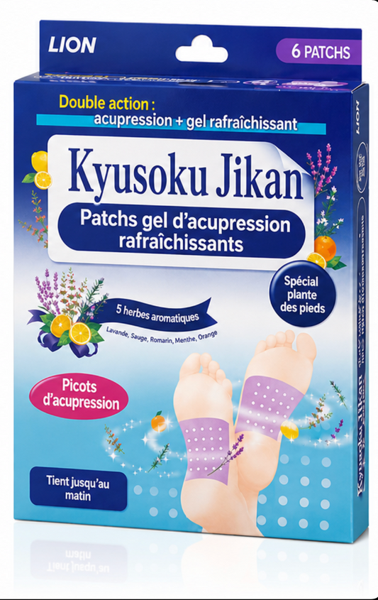 Boîte de patchs rafraîchissants LION Jambes légères