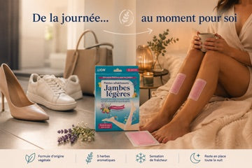 Des journées actives au moment de détente avec les patchs LION