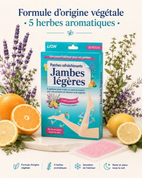 Formule végétale aux cinq herbes aromatiques des patchs LION